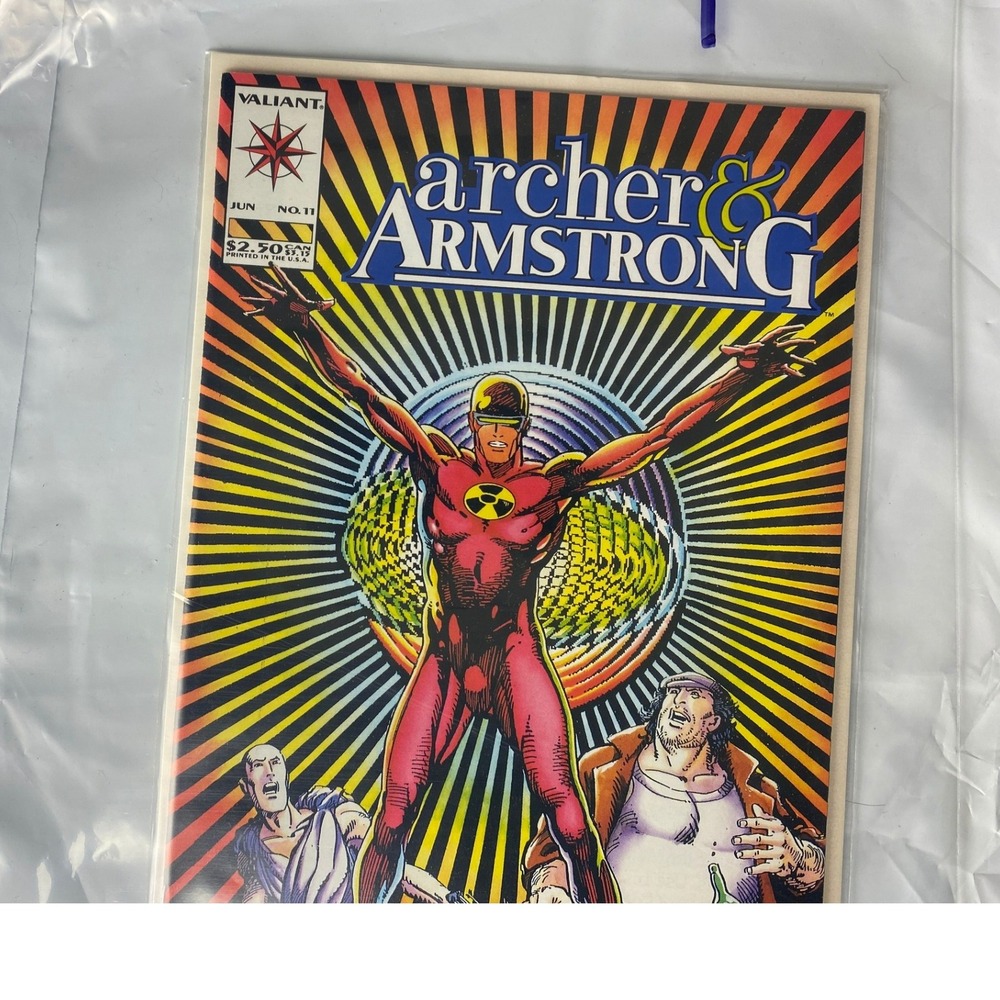 VALIANT ARCHER AND ARMSTRONG COMIC‎ BOOK ISSUE 11 JUNE 1993